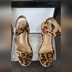 Leopard Print Women's Sandals
